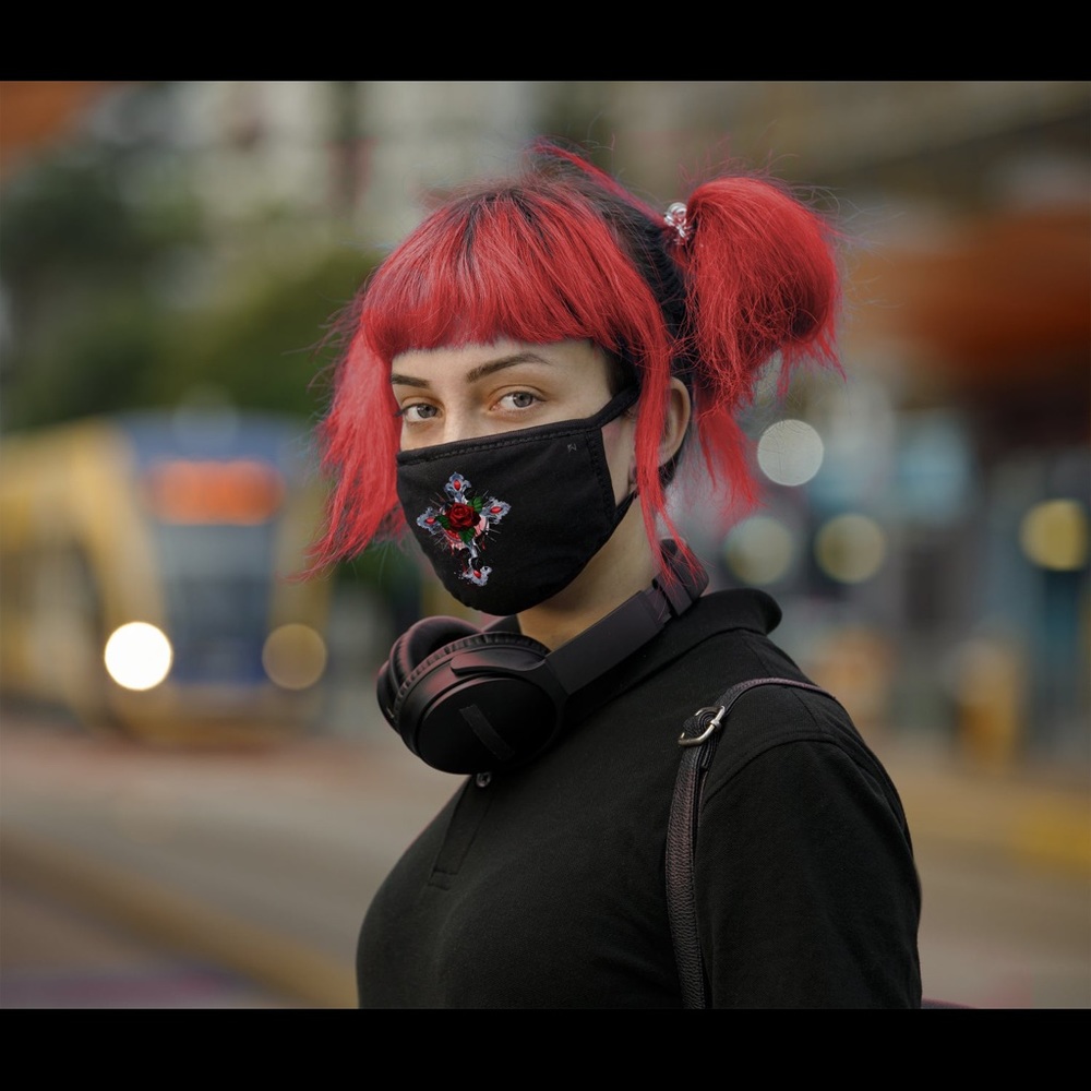 Face Mask rose